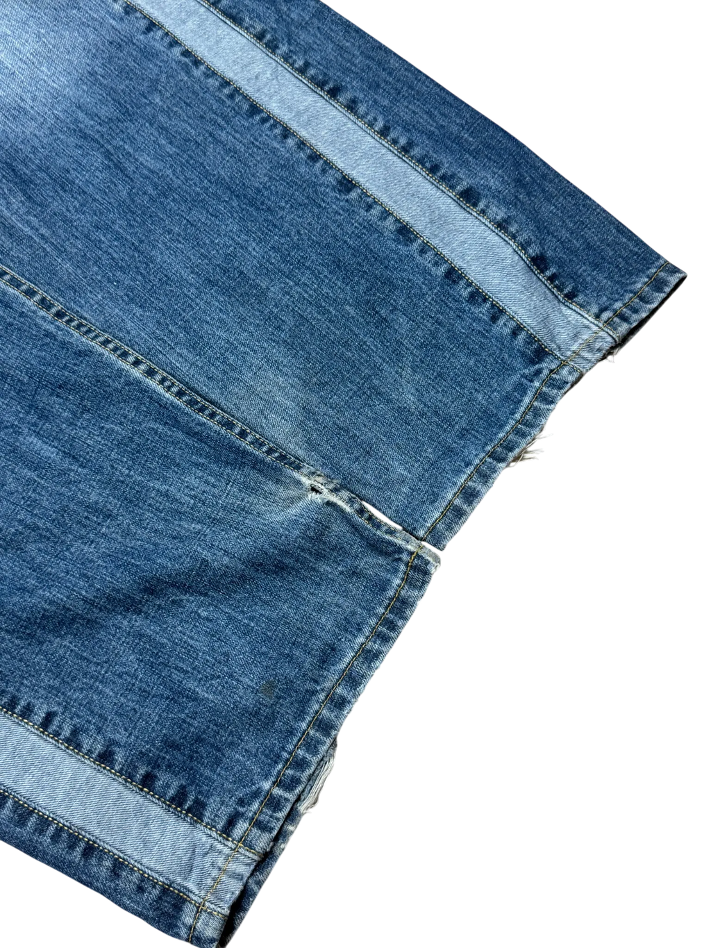 [V0789] Vintage y2k Mass Denim blaue baggy jeans