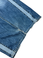 [V0789] Vintage y2k Mass Denim blaue baggy jeans