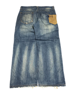[V0678] Vintage y2k vintage hwan blaue baggy jeans