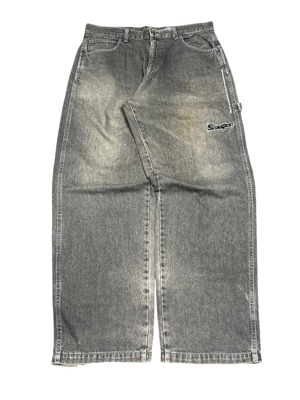 [V0702] Vintage y2k Scooper graue baggy jeans