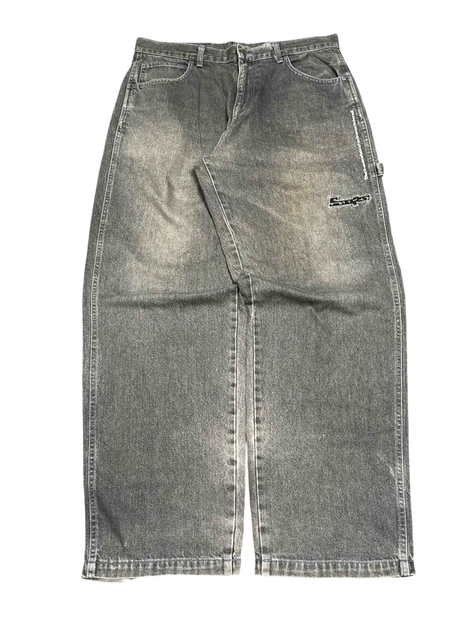 [V0702] Vintage y2k Scooper graue baggy jeans
