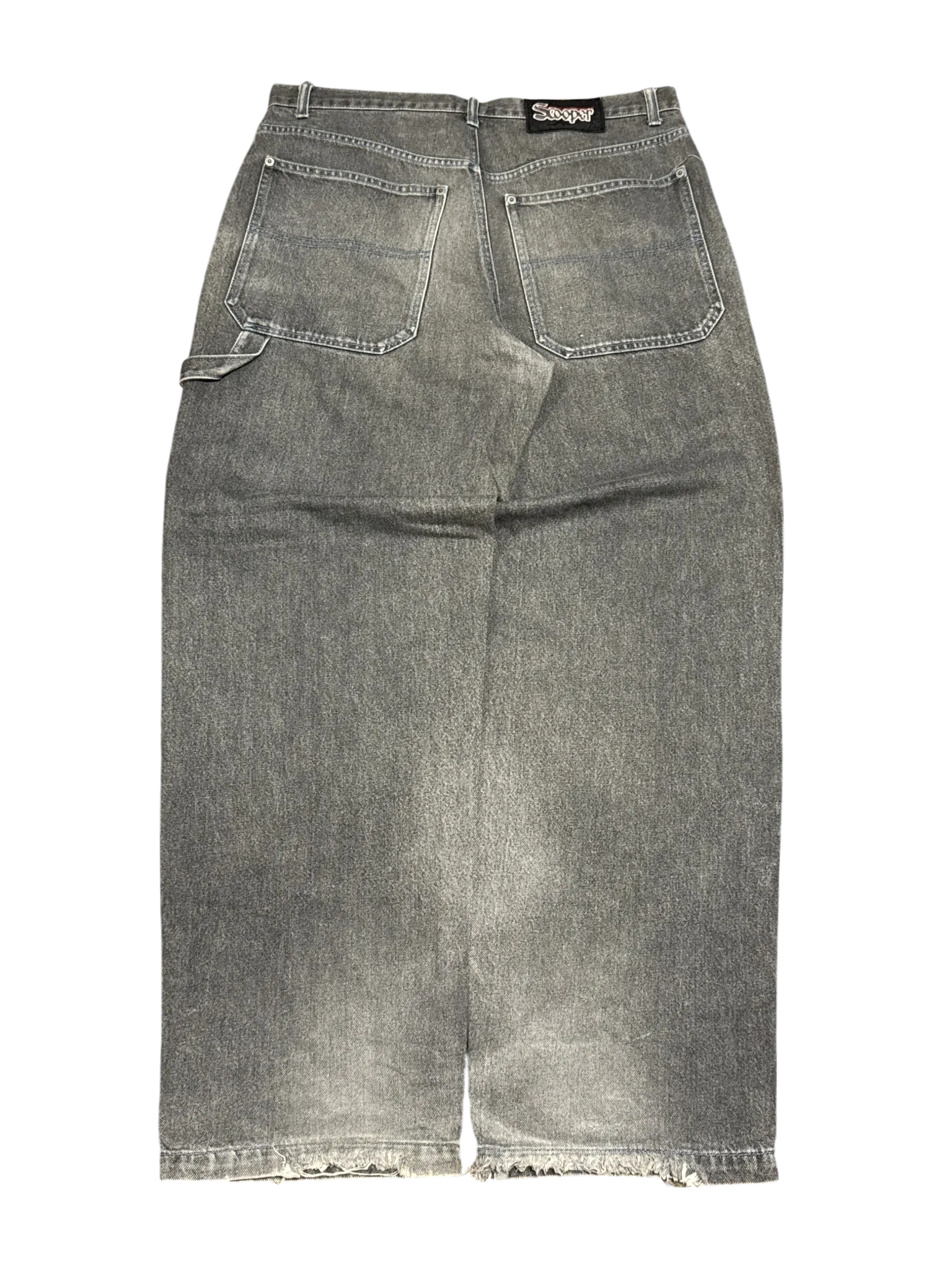 [V0702] Vintage y2k Scooper graue baggy jeans