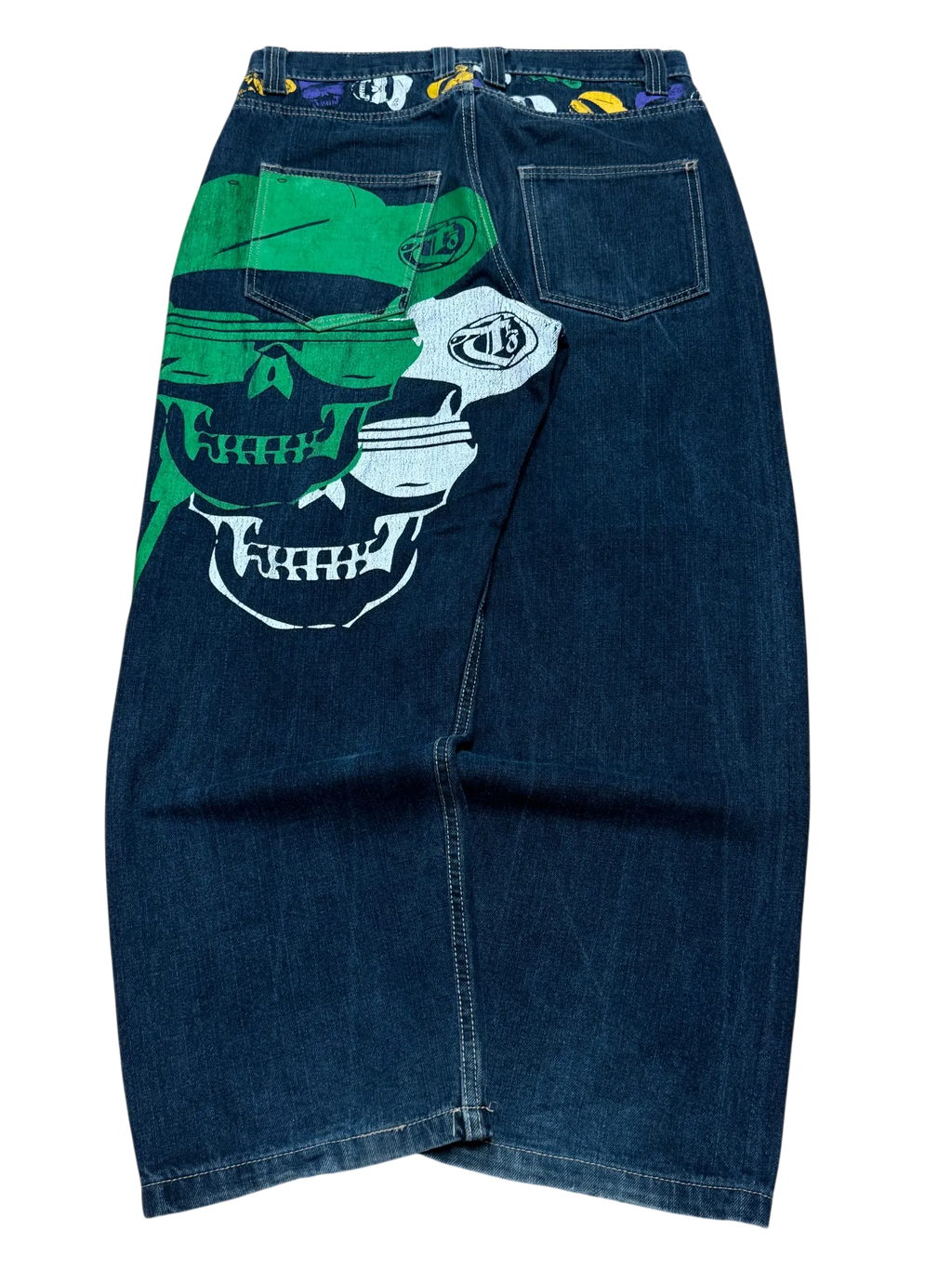 [V0894de] Vintage y2k Townz blaue baggy jeans