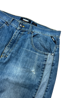 [V0789] Vintage y2k Mass Denim blaue baggy jeans
