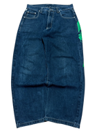 [V0894de] Vintage y2k Townz blaue baggy jeans