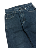 [V0894de] Vintage y2k Townz blaue baggy jeans