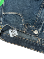 [V0894de] Vintage y2k Townz blaue baggy jeans