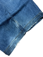 [V0795] Vintage 90s Wu Wear blaue baggy jeans