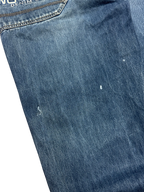 [V0795] Vintage 90s Wu Wear blaue baggy jeans