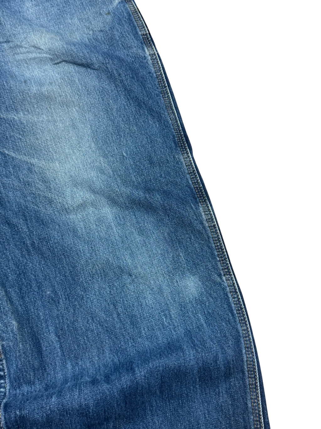 [V0795] Vintage 90s Wu Wear blaue baggy jeans