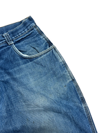 [V0795] Vintage 90s Wu Wear blaue baggy jeans