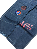 [V0745] Vintage y2k Freaks marineblaue baggy jeans