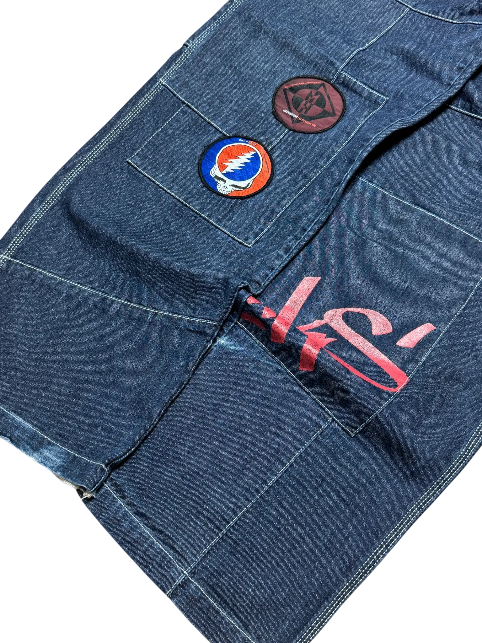 [V0745] Vintage y2k Freaks marineblaue baggy jeans