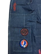 [V0745] Vintage y2k Freaks marineblaue baggy jeans