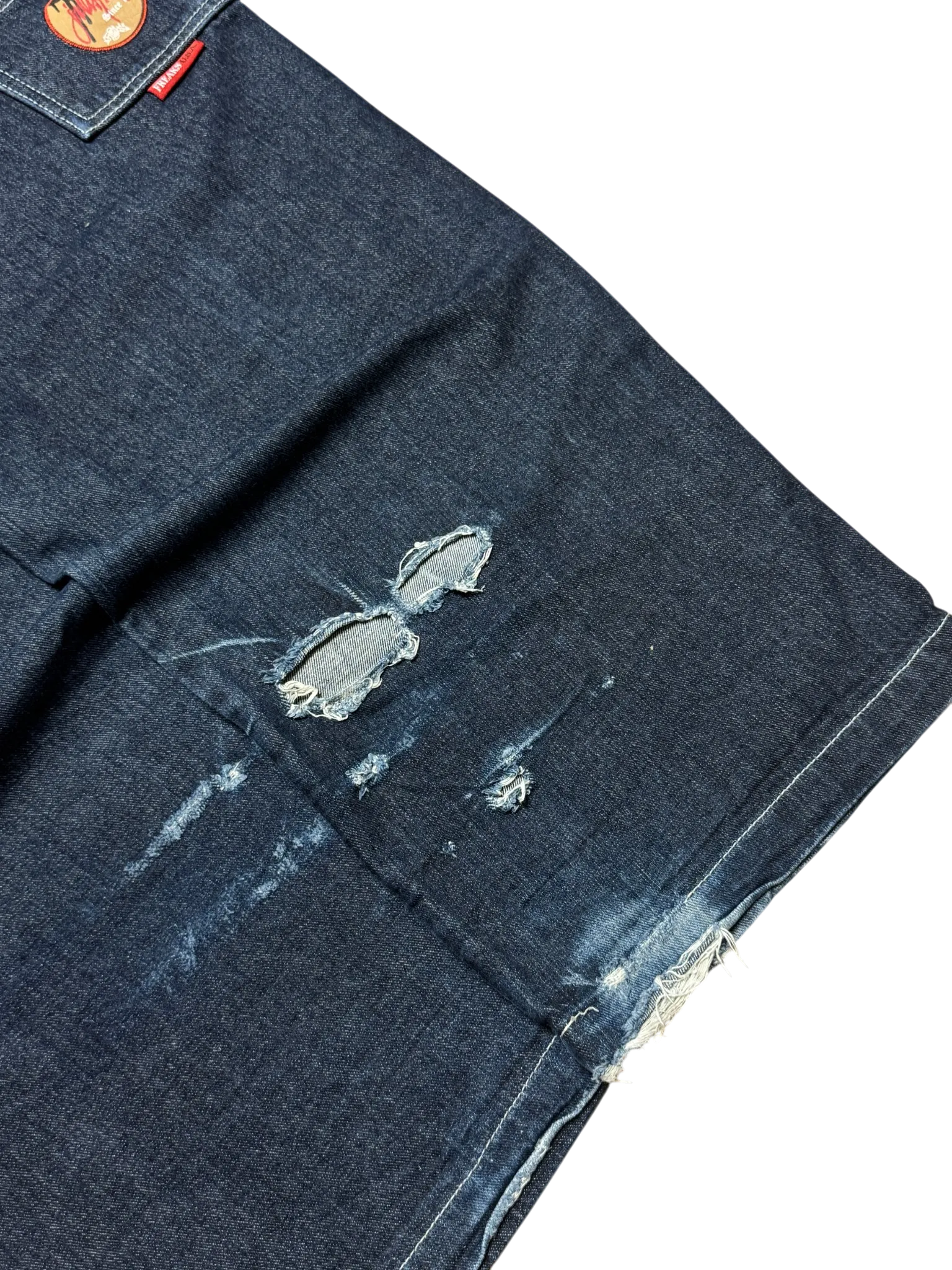 [V0745] Vintage y2k Freaks marineblaue baggy jeans