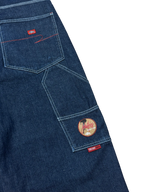 [V0745] Vintage y2k Freaks marineblaue baggy jeans
