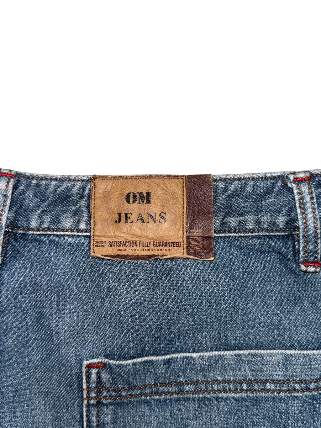 [V0521] Vintage y2k Om Jeans blaue baggy jeans