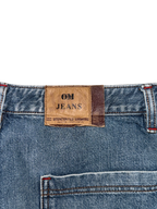 [V0521] Vintage y2k Om Jeans blaue baggy jeans