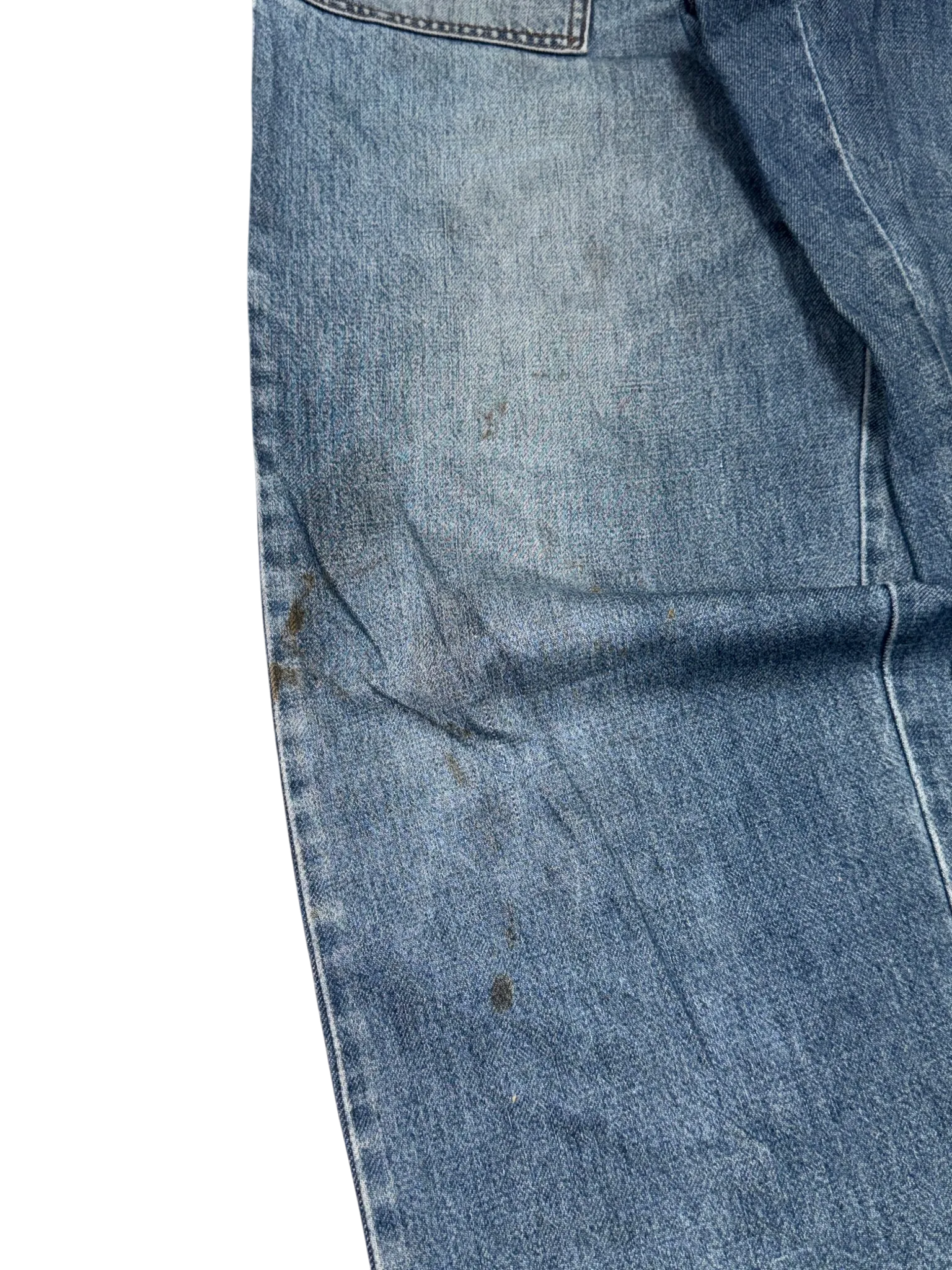[V0521] Vintage y2k Om Jeans blaue baggy jeans