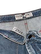 [V0521] Vintage y2k Om Jeans blaue baggy jeans
