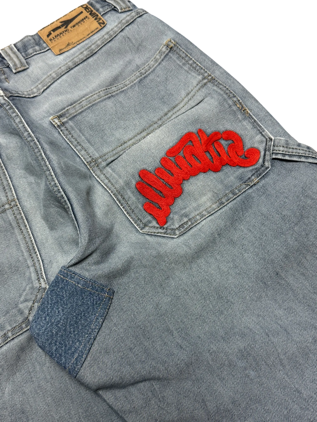 [V0531] Vintage y2k Illmatic blaue baggy jeans