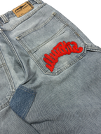 [V0531] Vintage y2k Illmatic blaue baggy jeans