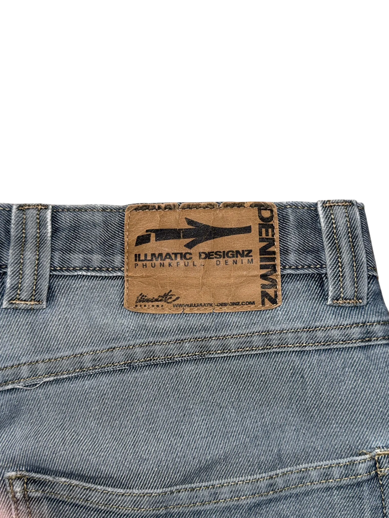 [V0531] Vintage y2k Illmatic blaue baggy jeans