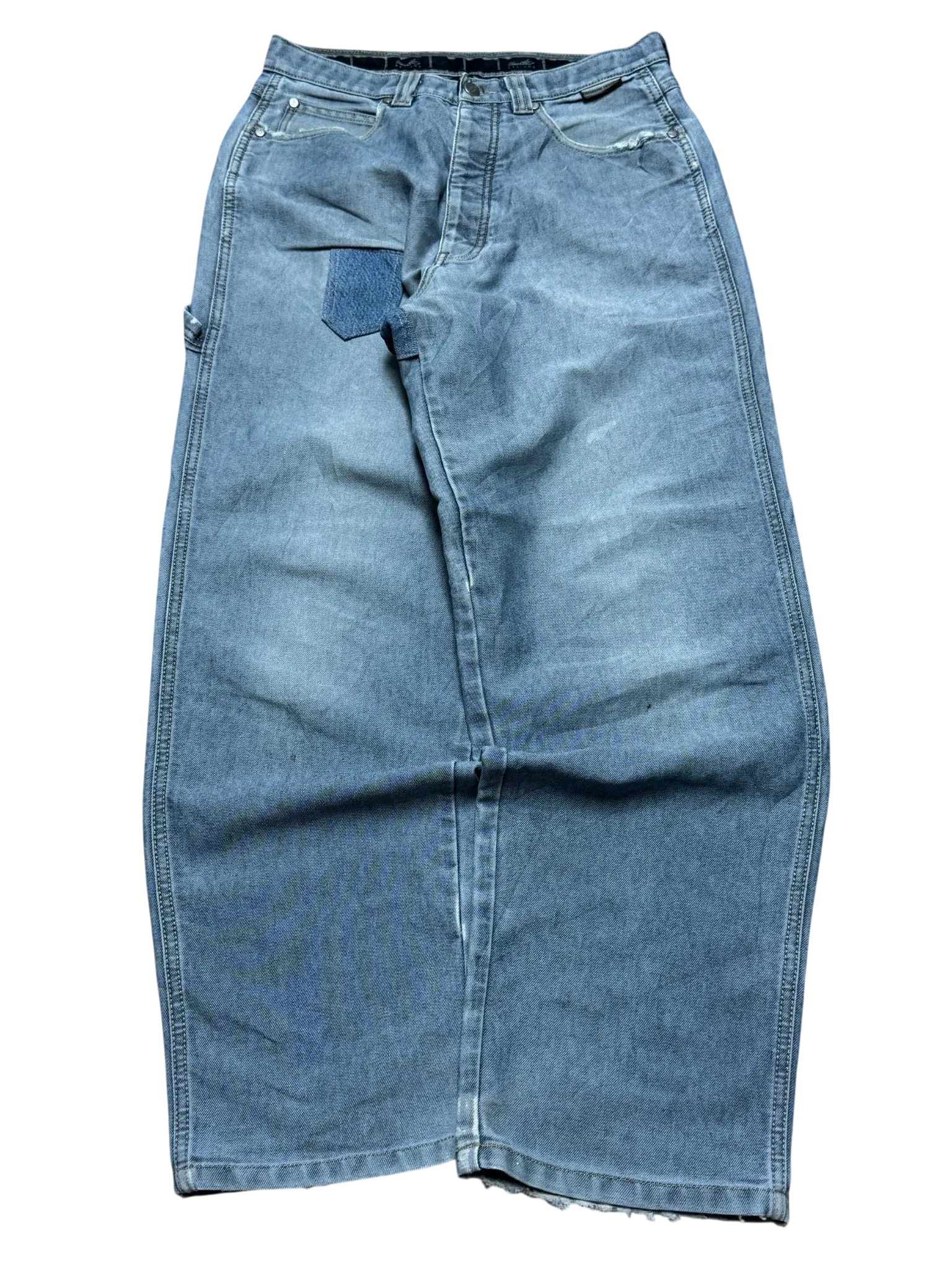 [V0531] Vintage y2k Illmatic blaue baggy jeans