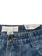 [V0830de] Vintage y2k Raw Blue blaue baggy jeans