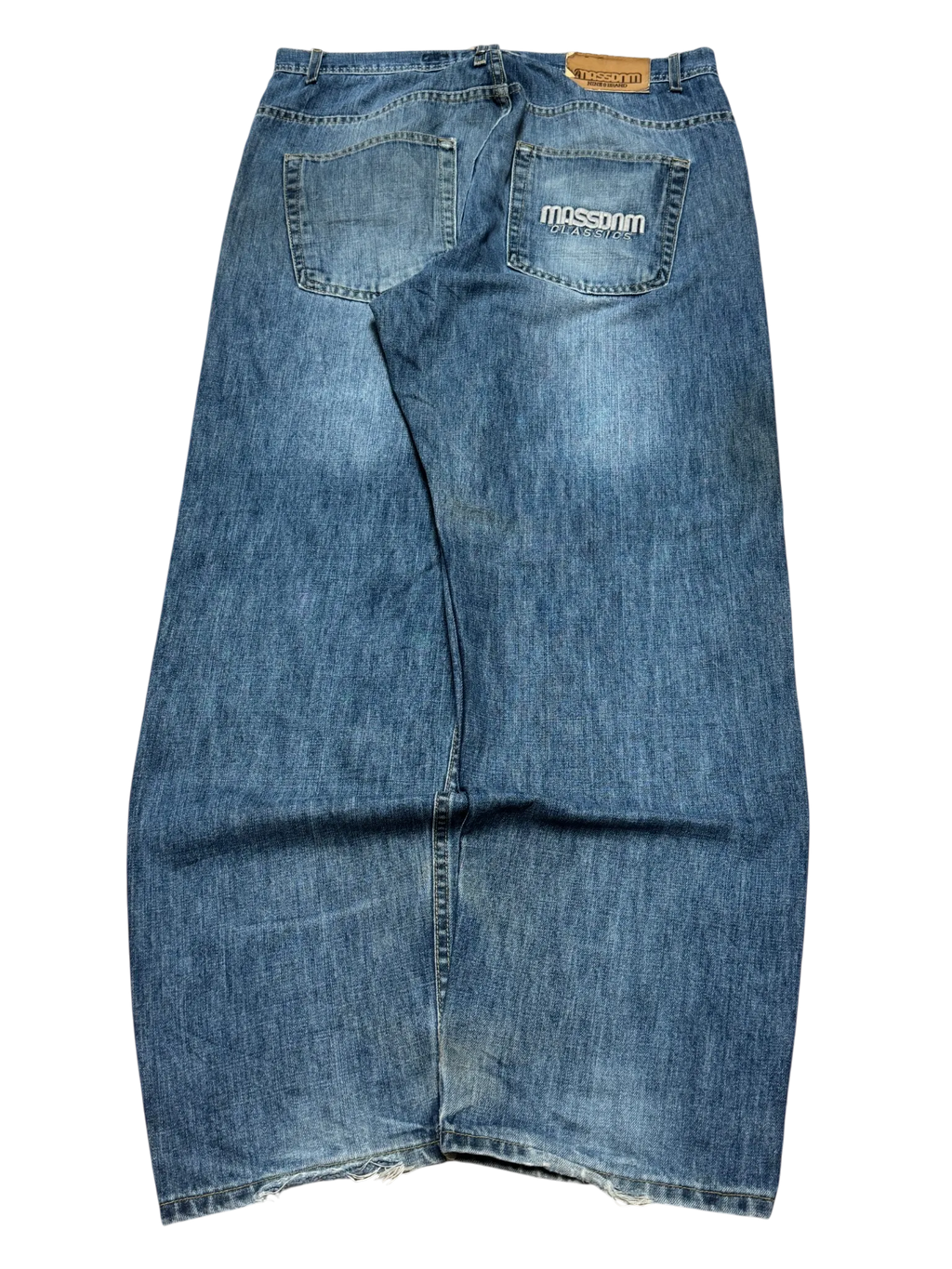 [V0789] Vintage y2k Mass Denim blaue baggy jeans