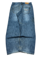 [V0789] Vintage y2k Mass Denim blaue baggy jeans