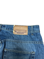 [V0789] Vintage y2k Mass Denim blaue baggy jeans