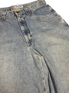 [V0671] Vintage y2k Utility blaue baggy jeans