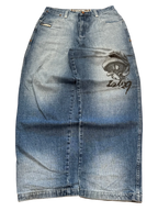 [V0964de] Vintage y2k Lot29 blaue baggy jeans (Marsianer)
