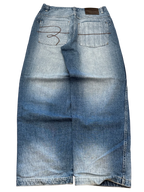 [V0964de] Vintage y2k Lot29 blaue baggy jeans (Marsianer)