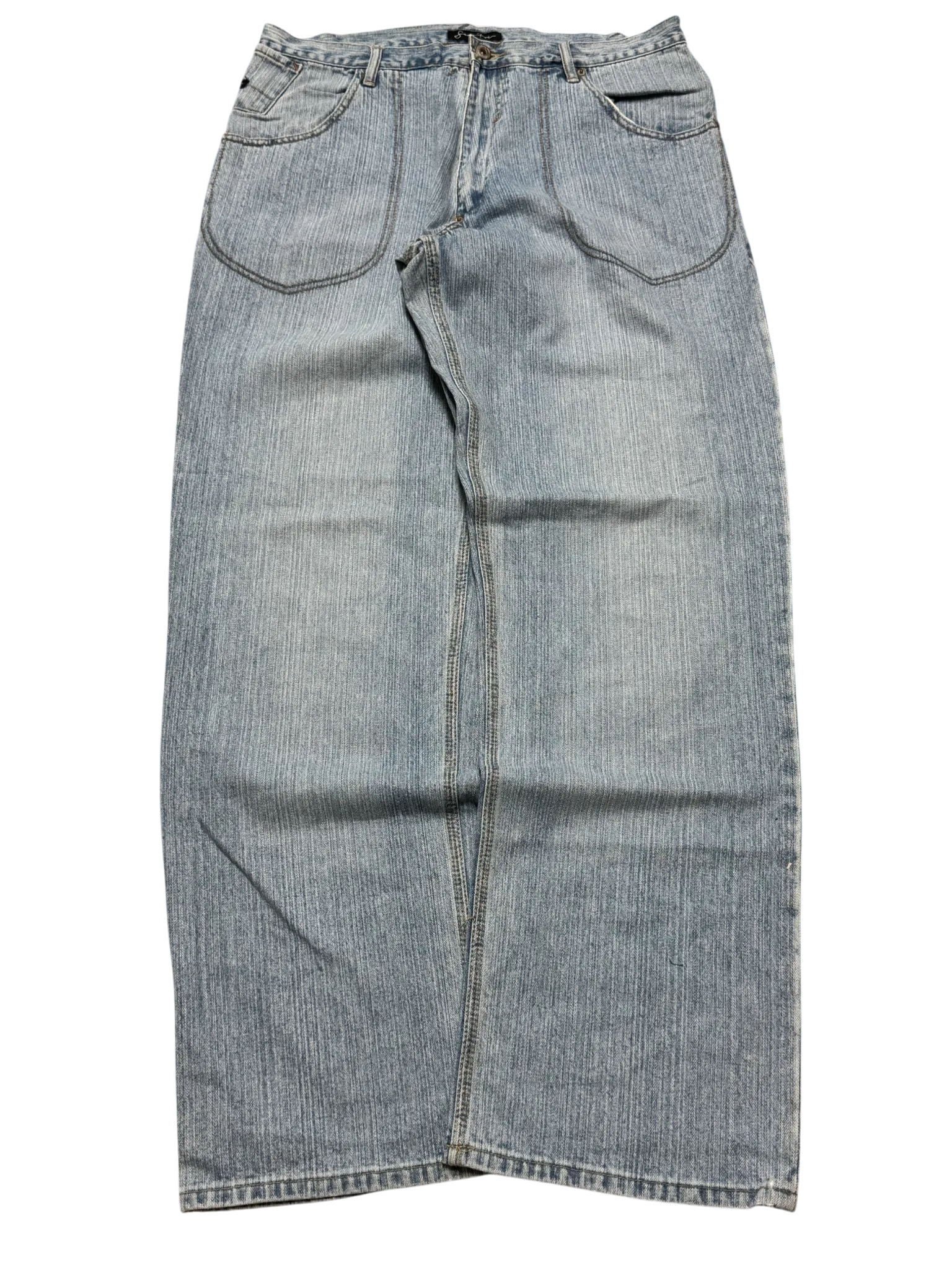 [V0871] Vintage y2k Sean John blaue baggy jeans
