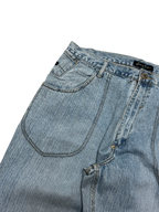 [V0871] Vintage y2k Sean John blaue baggy jeans