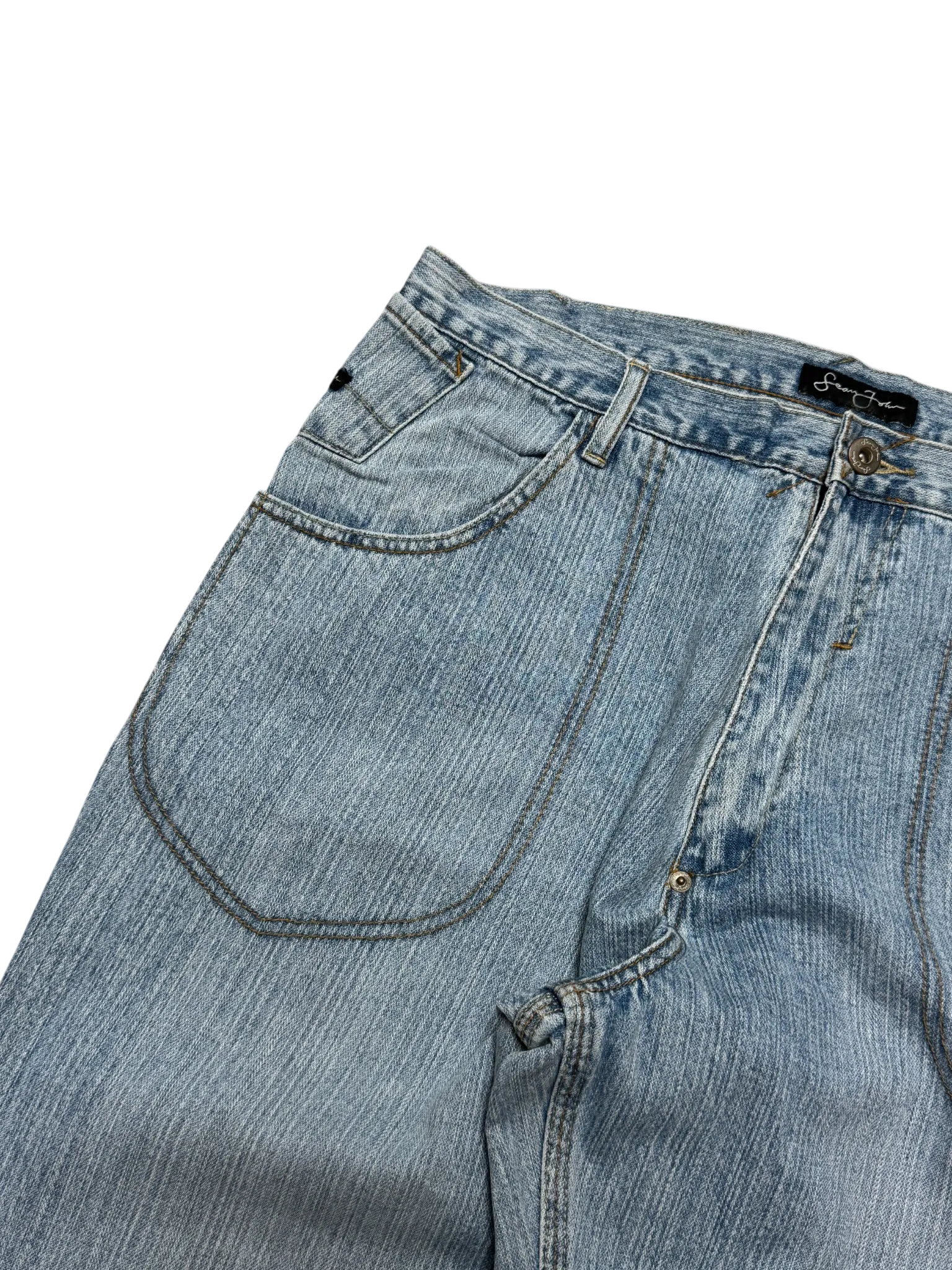 [V0871] Vintage y2k Sean John blaue baggy jeans
