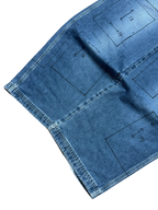 [V0722] Vintage y2k Jambangee blaue baggy jeans