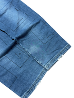 [V0722] Vintage y2k Jambangee blaue baggy jeans
