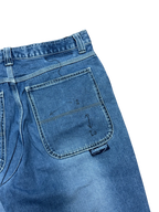 [V0722] Vintage y2k Jambangee blaue baggy jeans