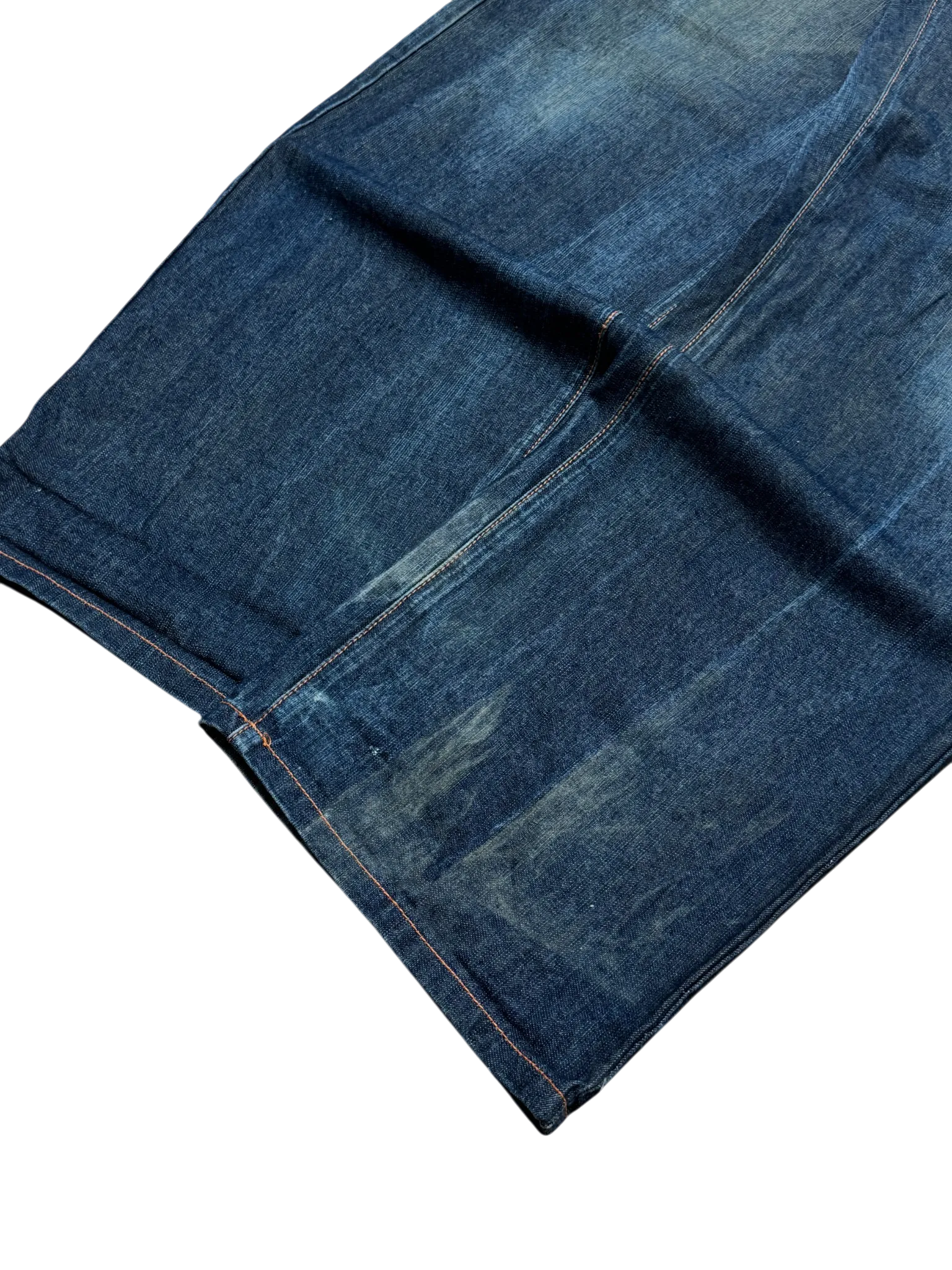 [V0366] Vintage y2k Brooklyn Basement marineblaue baggy jeans