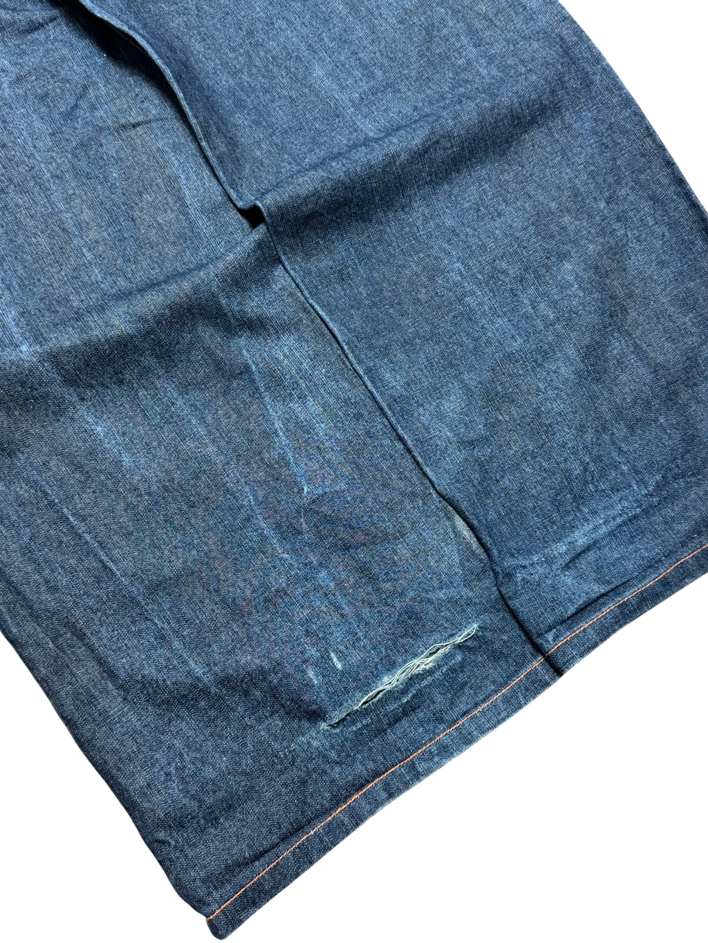 [V0366] Vintage y2k Brooklyn Basement marineblaue baggy jeans