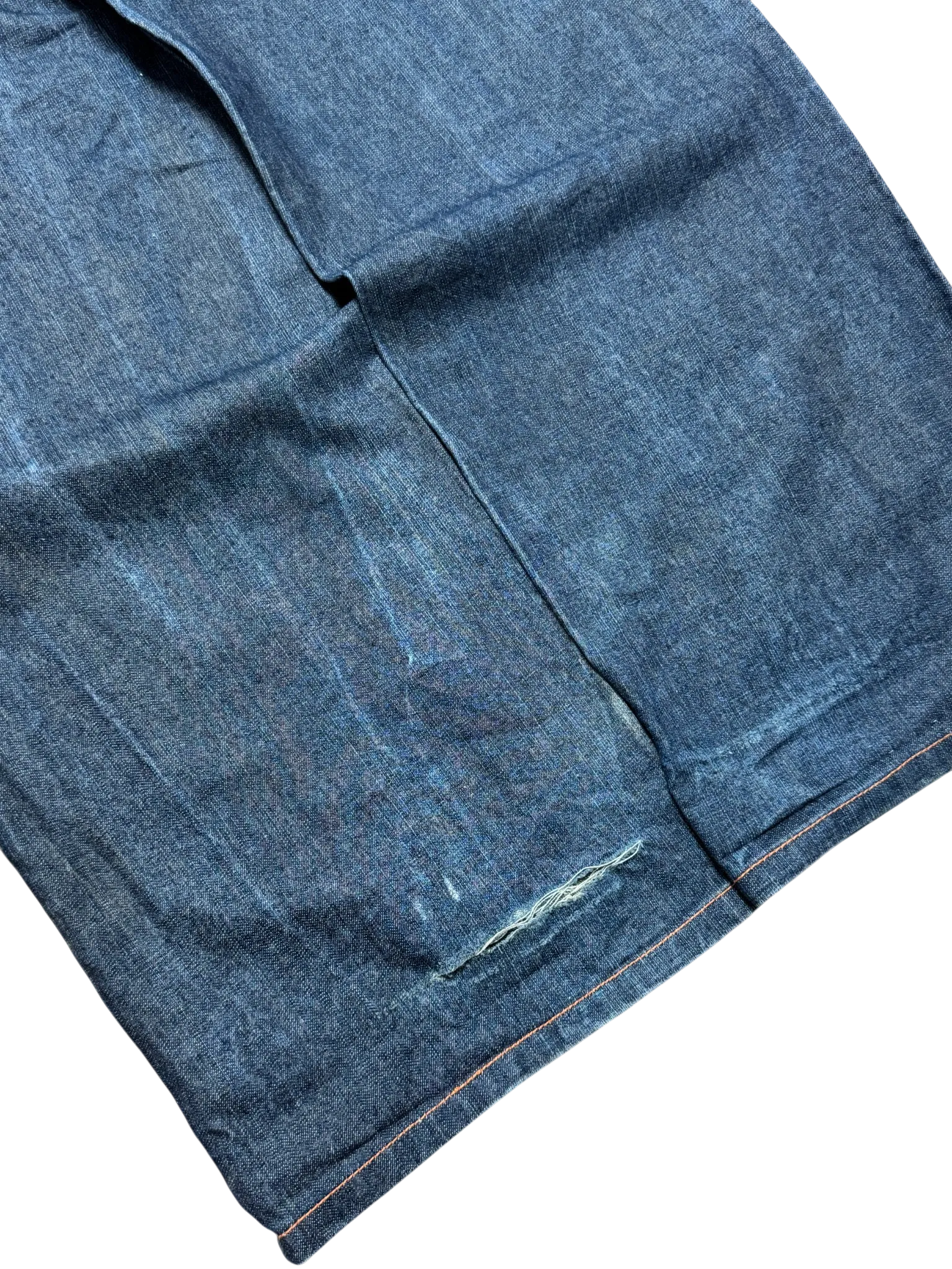 [V0366] Vintage y2k Brooklyn Basement marineblaue baggy jeans