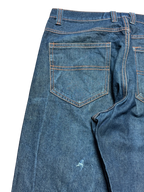 [V0366] Vintage y2k Brooklyn Basement marineblaue baggy jeans