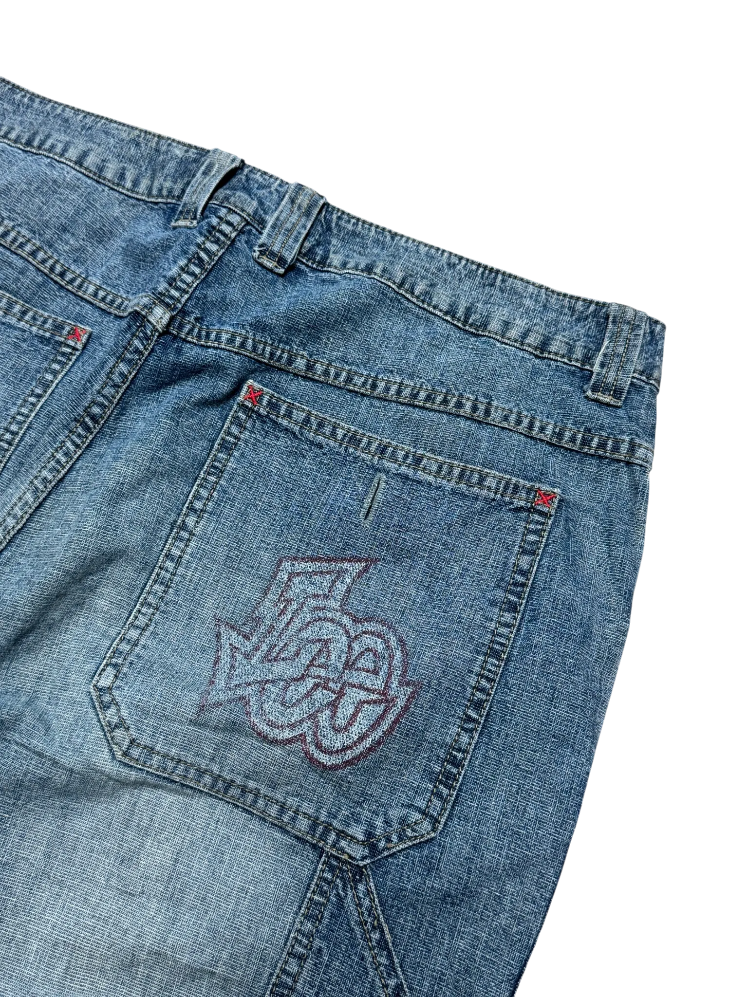 [V0546] Vintage y2k Lee blaue baggy jeans