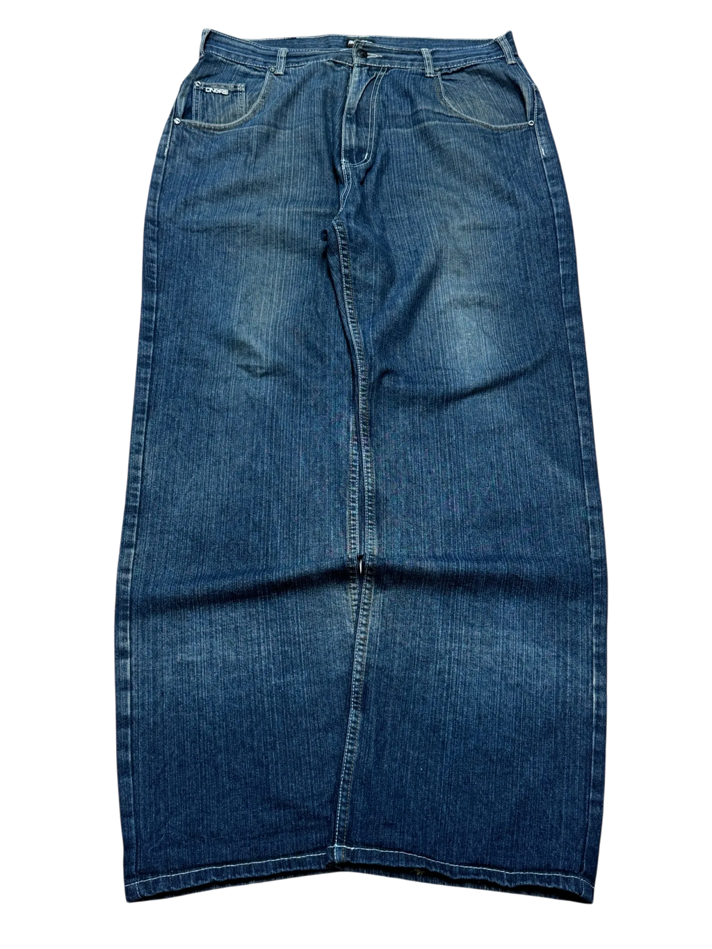 [V0946] Vintage y2k / 2000s DNGRS marineblaue baggy jeans
