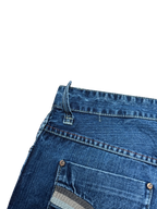 [V0346] Vintage y2k French Connection marineblauwe baggy jeans