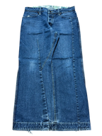 [V0346] Vintage y2k French Connection marineblauwe baggy jeans