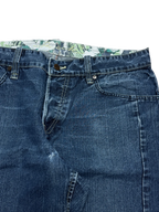 [V0346] Vintage y2k French Connection marineblauwe baggy jeans